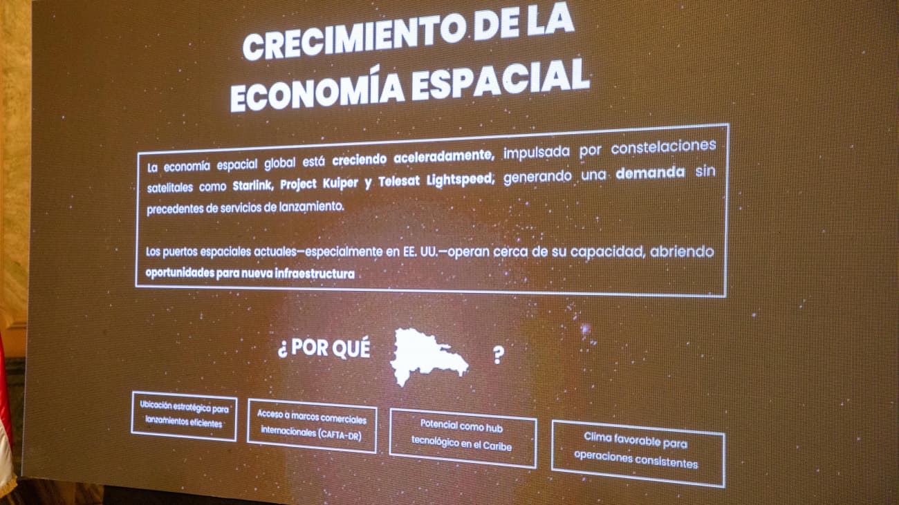 República Dominicana impulsa proyecto en Pedernales para avanzar hacia la economía espacial