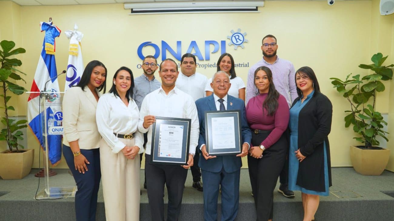 Onapi recibe certificación ISO 9001:2015 de Aenor con ampliación en procesos de apelación