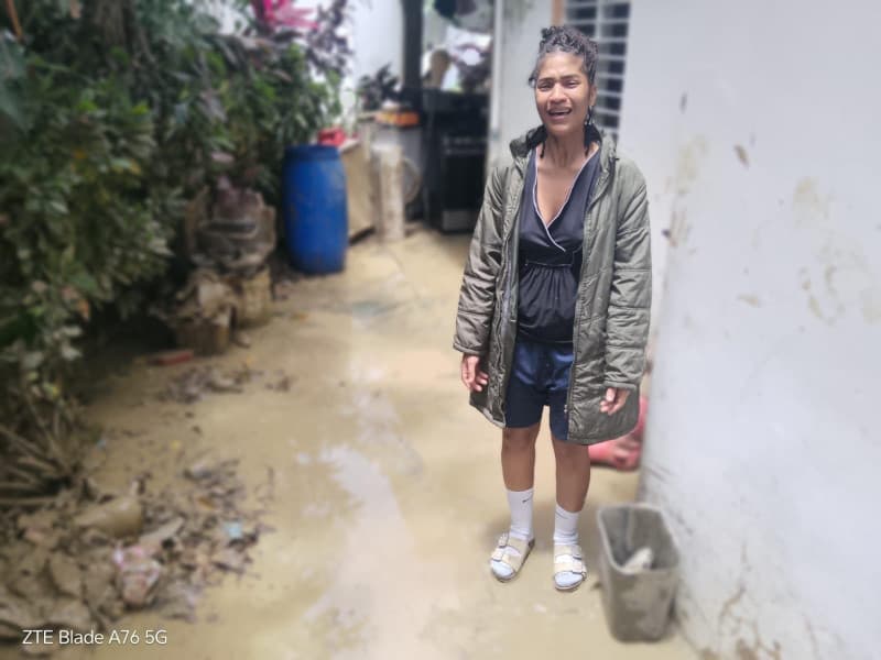 Desbordamiento del río Camú deja familias devastadas en Puerto Plata