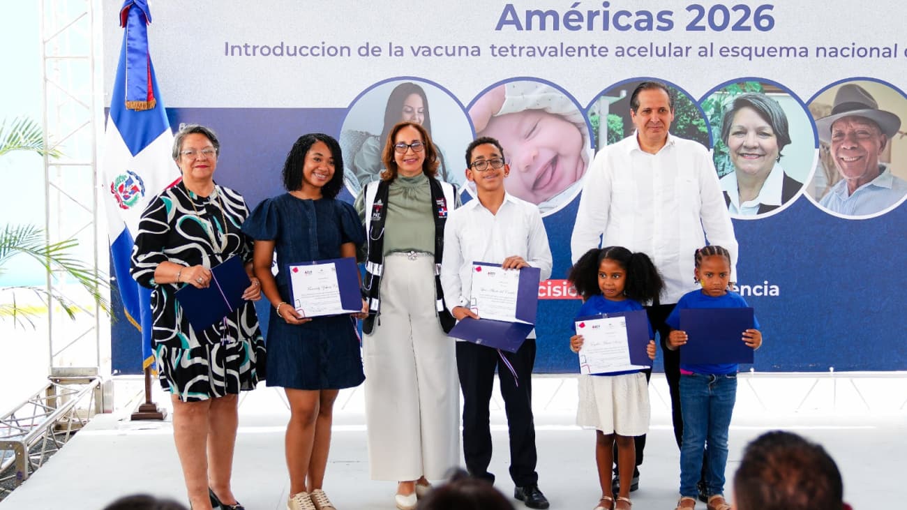República Dominicana introduce vacuna tetravalente para reforzar la protección infantil