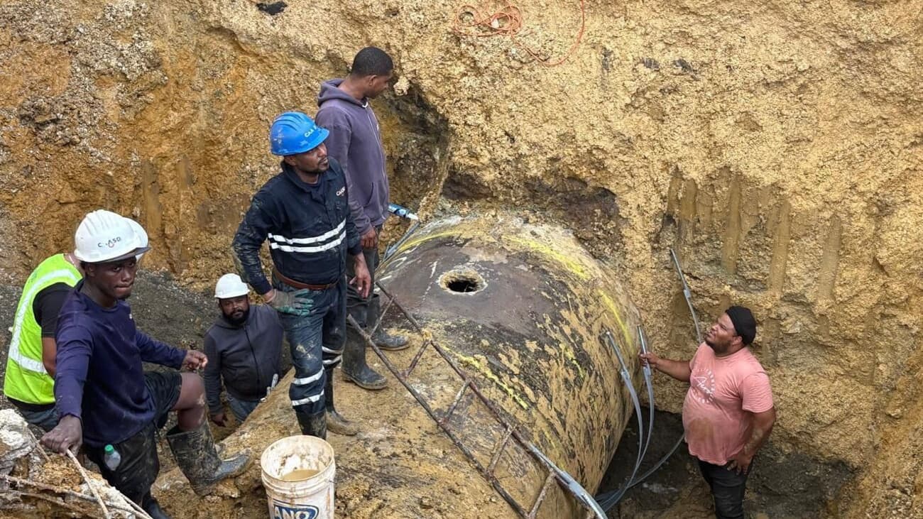 Avería en acueducto afecta suministro de agua en sectores de Santo Domingo Este