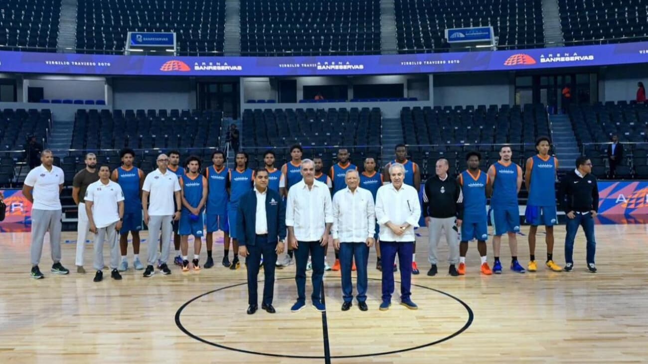 Abinader inaugura la nueva Arena Banreservas Virgilio Travieso Soto, un moderno escenario deportivo de clase mundial