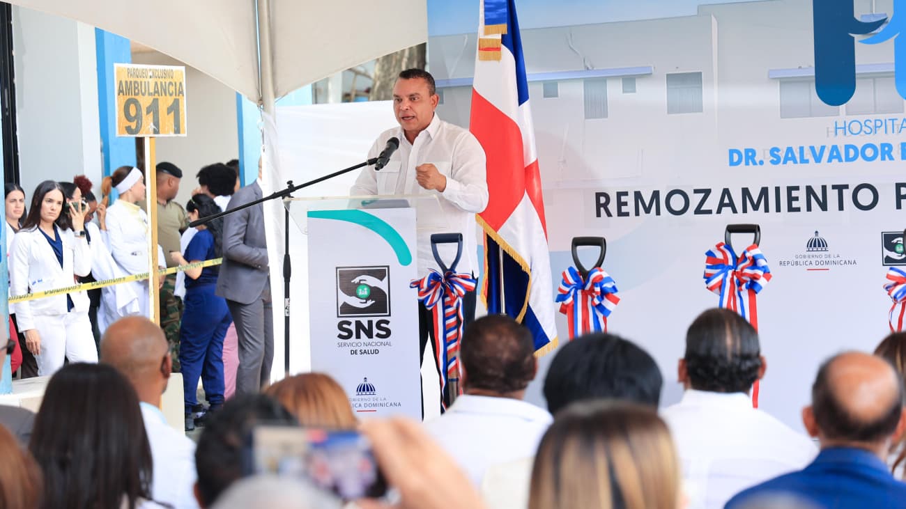 SNS inicia remozamiento del Hospital Salvador B. Gautier con inversión cercana a RD$1,000 millones