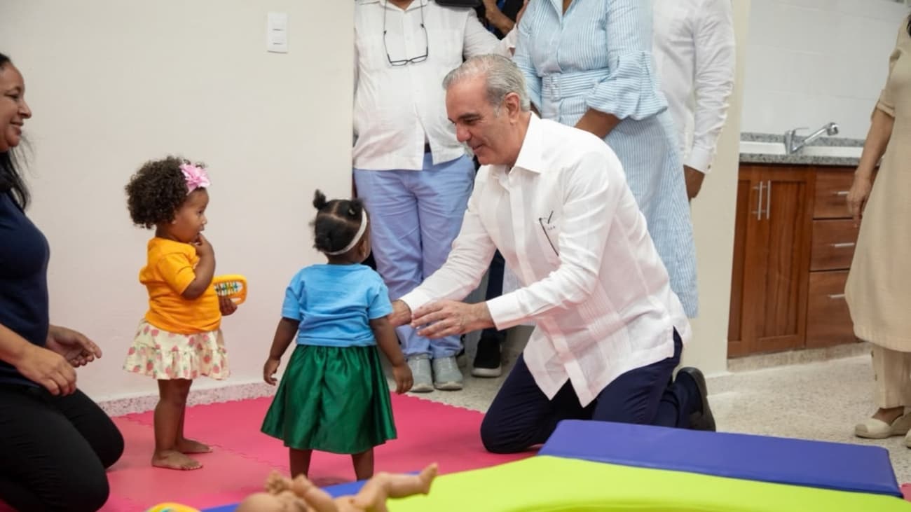 Abinader inaugura nuevo Caipi en el Distrito Nacional para atender a 250 niños en condiciones de vulnerabilidad